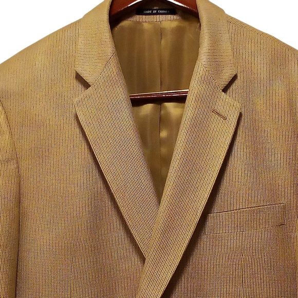 Ralph Lauren - NWOT - Beige, 46 Regular Sport Jacket, 3 Inside Pockets, - Picture 2 of 12